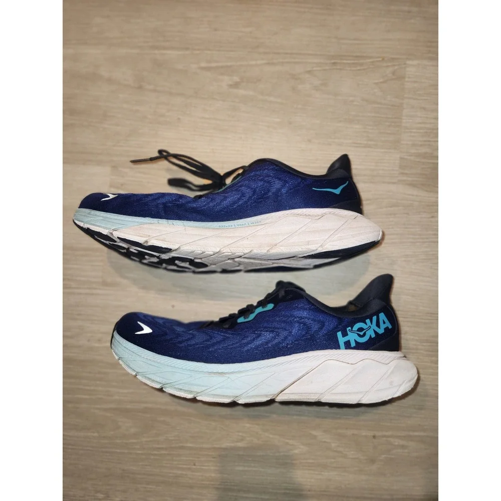 Hoka One One Arahi 6‎ Mens Running Shoes Blue Teal 1123194 OSBB 10.5DCasual